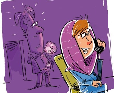 همسر عزیزم به من نچسـب