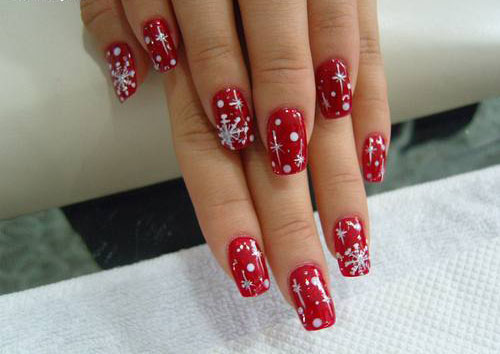 1176 مدل های زیبای ناخن برای کریسمس 