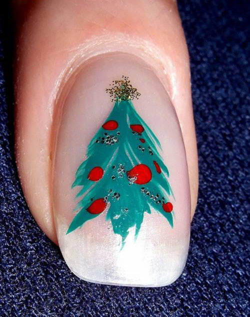 343 مدل های زیبای ناخن برای کریسمس 