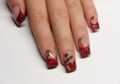 927 مدل های زیبای ناخن برای کریسمس 