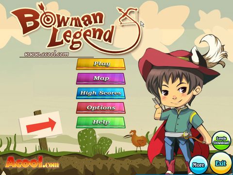 دانلود رایگان بازی کم حجم افسانه کماندار Bowman Legend برای کامپیوتر