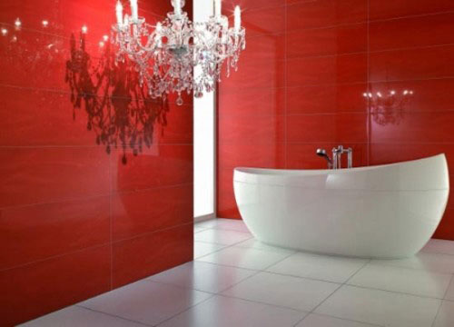 دکوراسیون سرویس بهداشتی با رنگ قرمز +عکس دکوراسیون سرویس بهداشتی با رنگ قرمز +عکس