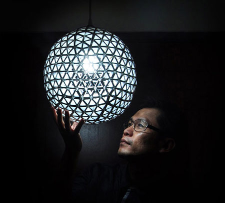 موزش تصویری ساخت لوستر, ساخت لوستر با پاکت شیر موزش تصویری ساخت لوستر, ساخت لوستر با پاکت شیر