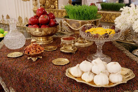 تزیین سفره هفت سین, مدل تزیین سفره هفت سین