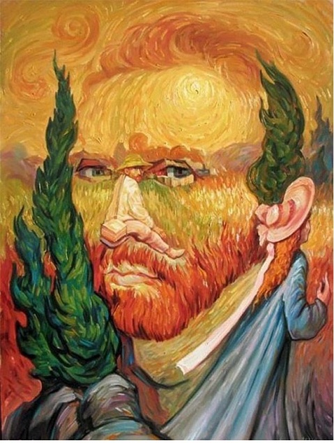 نقاشی‌های جالب خطای دید (سورئال)