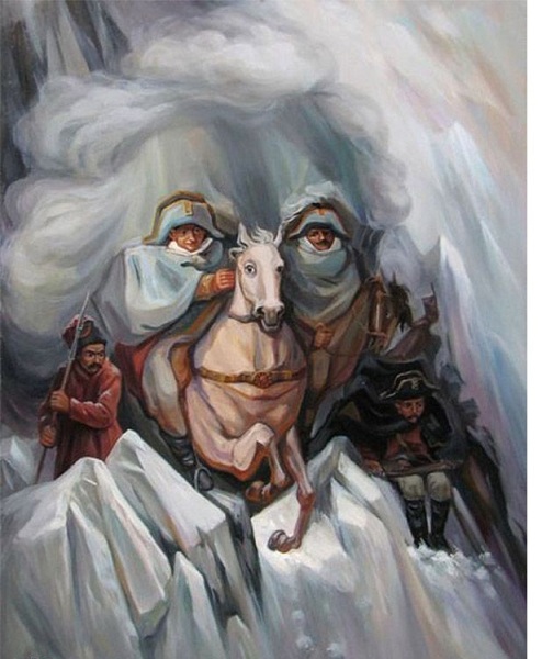 نقاشی‌های جالب خطای دید (سورئال)