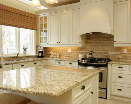 جدیدترین دکوراسیون آشپزخانه, دکوراسیون آشپزخانه با سنگ