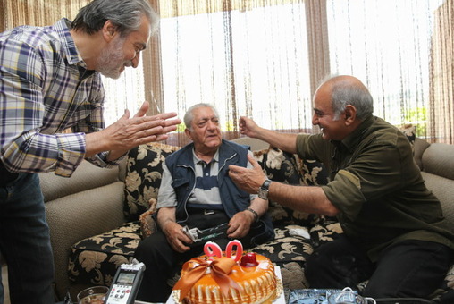 جشن تولد عزت اله انتظامی/ISNA 