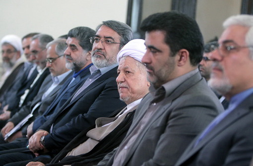 دیدار وزیر کشور و جمعی از معاونین با آیت الله هاشمی رفسنجانی/ISNA 