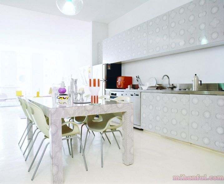 نمونه های بسیار زیبا و شیک از جدیدترین مدل کابینت MDF (سری سوم)