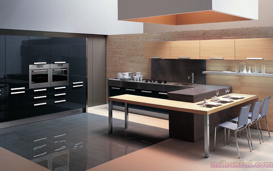 نمونه های بسیار زیبا و شیک از جدیدترین مدل کابینت MDF (سری سوم)