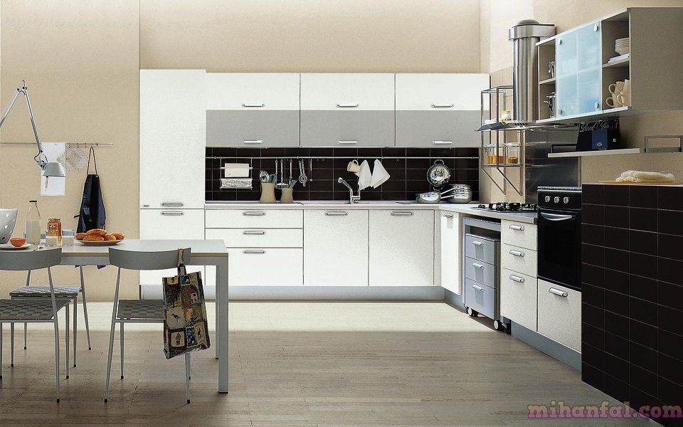 نمونه های بسیار زیبا و شیک از جدیدترین مدل کابینت MDF (سری سوم)