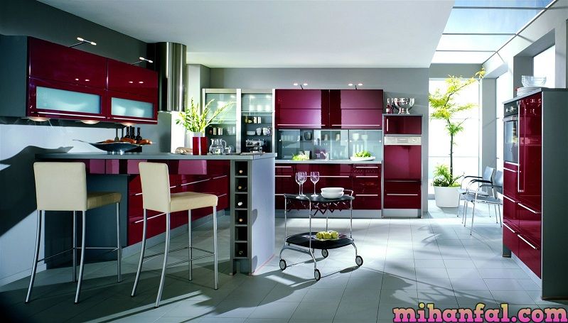نمونه هایی بسیار زیبا و شیک از جدیدترین مدل کابینت MDF