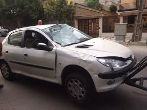 حادثه رانندگی برای خواننده پاپ