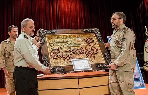 مراسم تودیع و معارفه فرمانده مرزبانی ناجا /TASNIM  