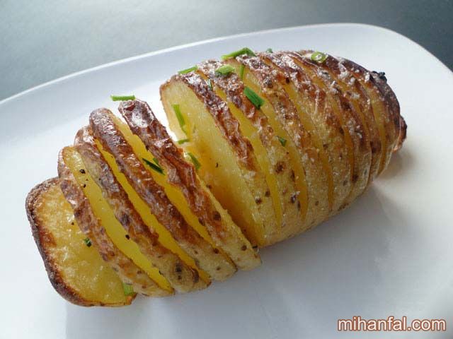 طرز تهیه سیب زمینی تنوری خوشمزه