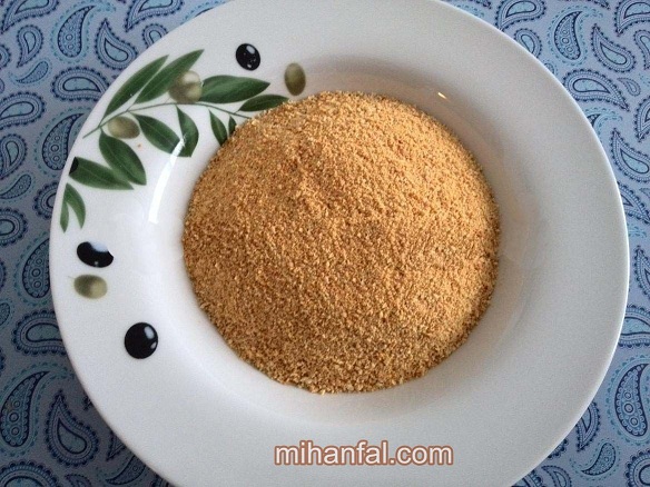 طرز تهیه پودر سوخاری خانگی