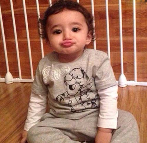 عکس بانمک سامیار پسر شیلا خداداد