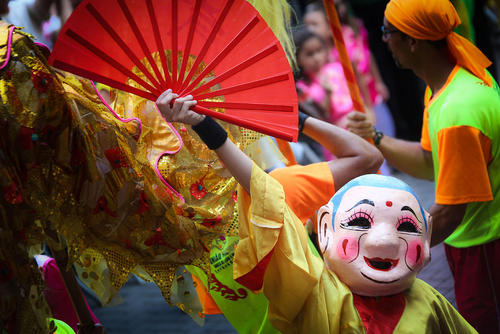 جشن سال نو چینی در شهر سائوپائولو برزیل