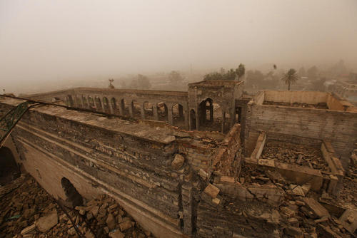 تخریب مقبره حضرت یونس در نزدیکی موصل از سوی داعش