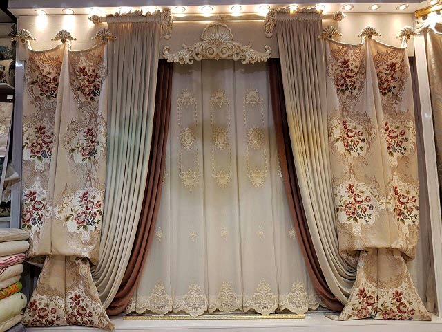 مدل های جدید پرده پذیرایی