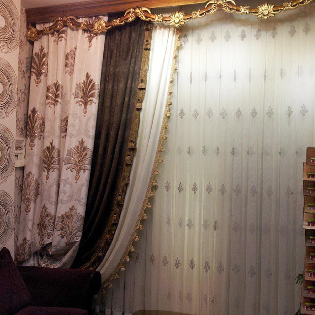 مدل های جدید پرده پذیرایی