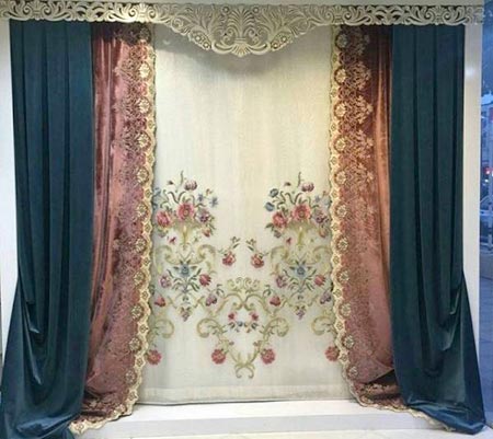 مدل های جدید پرده پذیرایی