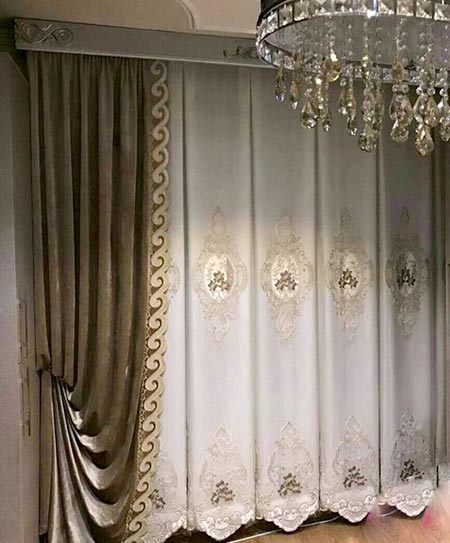 مدل های جدید پرده پذیرایی