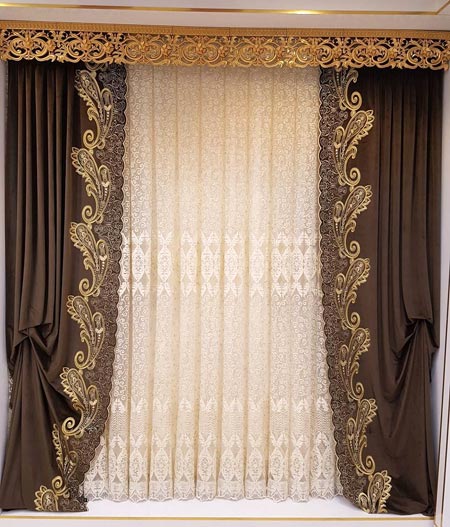 مدل های جدید پرده پذیرایی