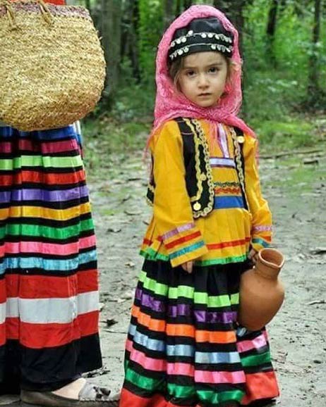 مدل های لباس محلی بچه گانه