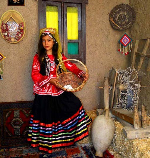 مدل های لباس محلی بچه گانه
