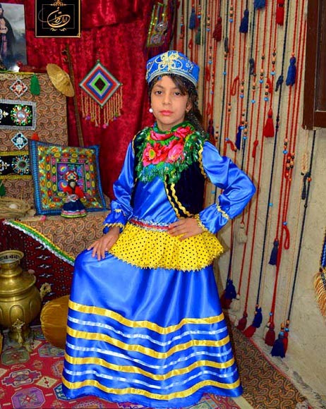 مدل های لباس محلی بچه گانه