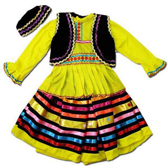 مدل های لباس محلی بچه گانه