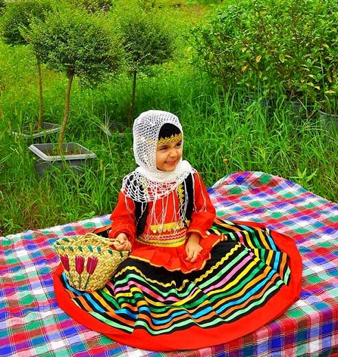 مدل های لباس محلی بچه گانه