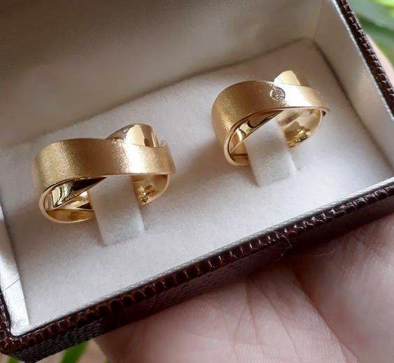 مدل های زیبای حلقه ست عروس و داماد