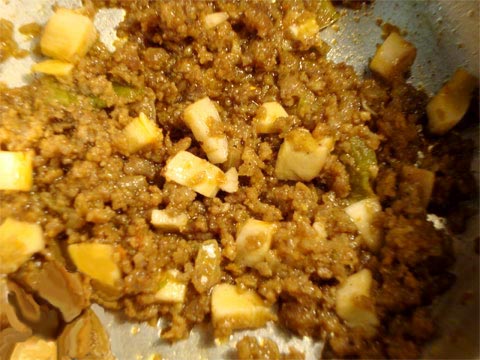 طرز تهیه قارچ شکم پر با گوشت