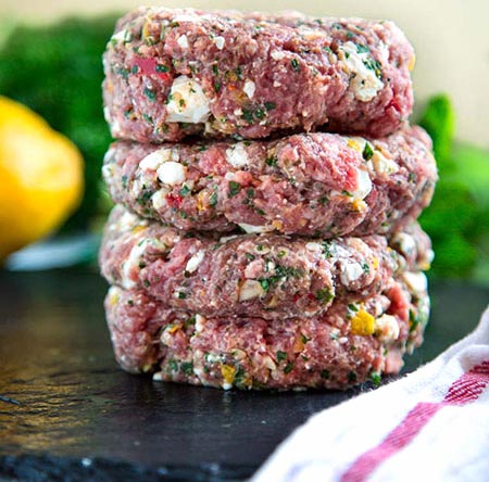 طرز تهیه برگر بره کبابی