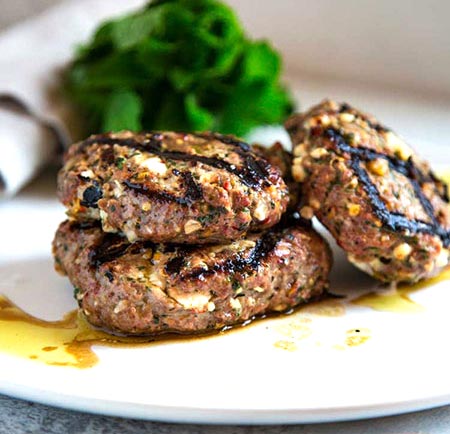 طرز تهیه برگر بره کبابی