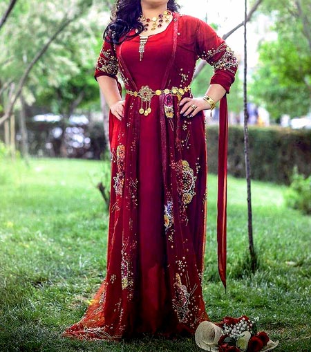 مدل های جدید لباس کردی زنانه + تصاویر