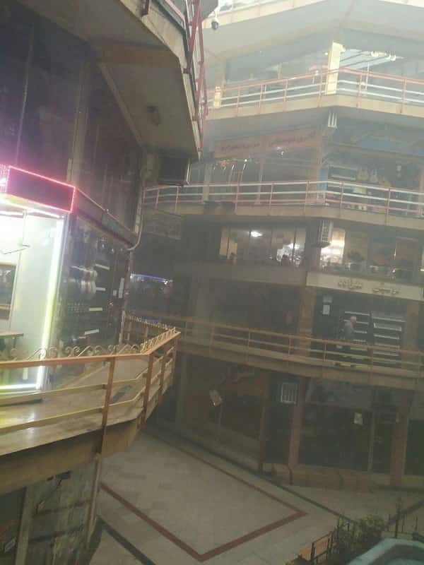 آتش سوزی در پارکینگ بازار امت تبریز