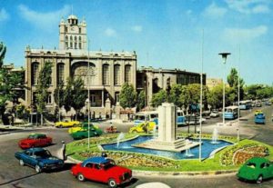 میدان ساعت تبریز در قدیم