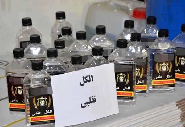 دستگیری عامل توزیع الکل های تقلبی در آبادان