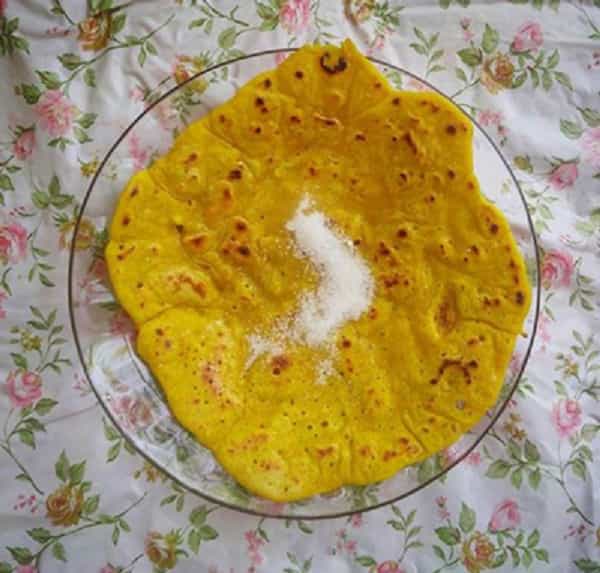 طرز تهیه‌ی شلکینه؛ نان محلی کردستان