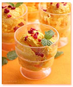 طرز تهیه ميلك شيك انبه