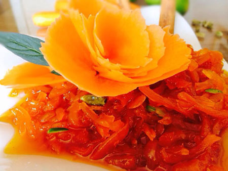 طرز تهیه درست کردن مربا هویج