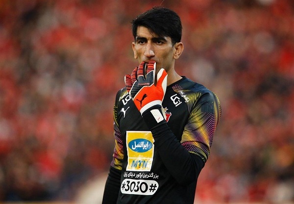 تغییر مسیر ناگهانی دروازه بان پرسپولیس